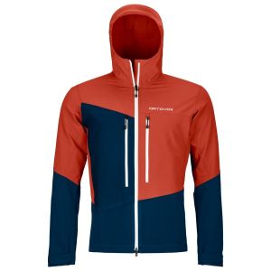 Prezzi Ortovox westalpen softshell jacket giacca softshell uomo (s, rosso)