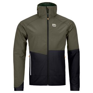 Prezzi Ortovox punta berrino hooded jacket giacca softshell (s, nero)