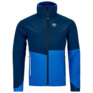 Prezzi Ortovox punta berrino hooded jacket giacca softshell (s, blu)