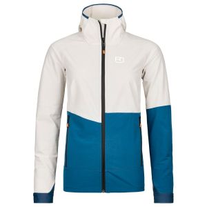 Prezzi Ortovox women\'s punta berrino hooded jacket giacca softshell (m, bianco)