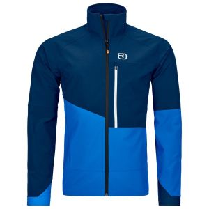 Prezzi Ortovox punta berrino jacket giacca softshell uomo (m, blu)