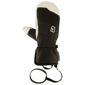 Prezzi Ortovox full leather mitten guanti uomo (s, nero)