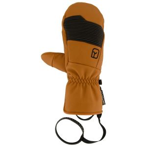 Prezzi Ortovox full leather mitten guanti uomo (s, marrone)