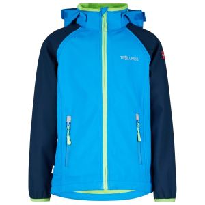 Prezzi Trollkids kids rondane zip off jacket xt giacca softshell (98, blu)