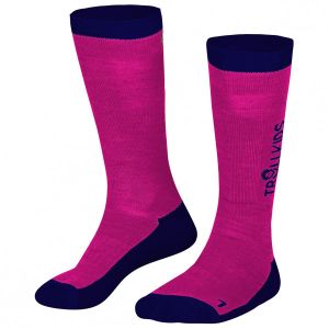 Prezzi Trollkids kid\'s ski socks calze da sci bambini (23-26, fuchsia)