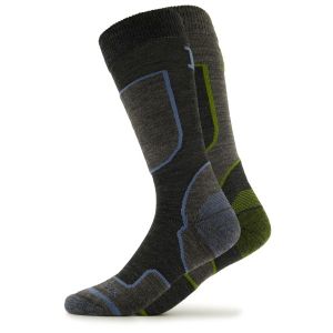 Prezzi Heber peak cedarhe. ski socks 2-pack calze da sci (37-39, nero)