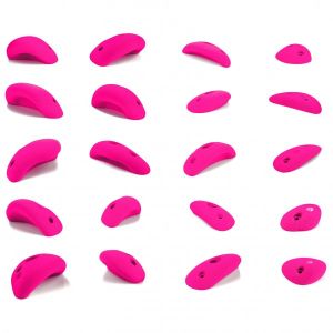 Prezzi Blue pill easy boulder appigli da arrampicata (xs-m, fuchsia/bianco)