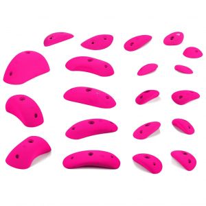 Prezzi Blue pill hard boulder appigli da arrampicata (xs-xl, fuchsia/bianco)