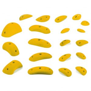 Prezzi Blue pill hard boulder appigli da arrampicata (xs-xl, giallo/bianco)