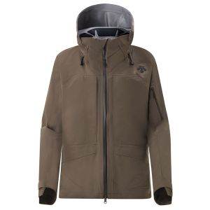 Prezzi Descente gk51 shell jacket giacca da sci uomo (48, marrone)