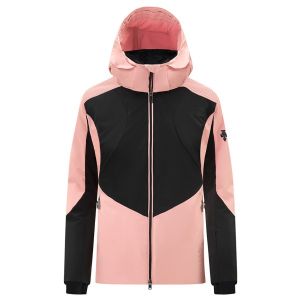 Prezzi Descente women\'s gk24 insulated jacket giacca da sci donna (38, nero/fuchsia)