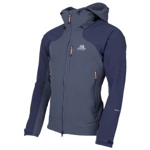 Prezzi Mountain equipment frontier hooded jacket giacca softshell uomo (l, blu)