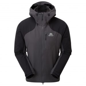 Prezzi Mountain equipment frontier hooded jacket giacca softshell (xxl, nero/grigio)