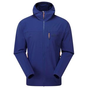 Prezzi Mountain equipment echo hooded jacket giacca softshell (s, blu)