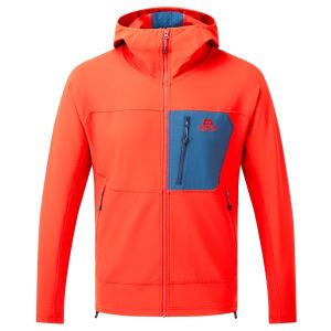 Prezzi Mountain equipment arrow hooded jacket giacca softshell (s, rosso)