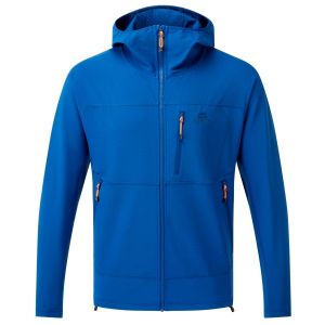 Prezzi Mountain equipment arrow hooded jacket giacca softshell (s, blu)