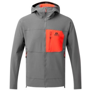 Prezzi Mountain equipment arrow hooded jacket giacca softshell (s, grigio)