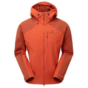 Prezzi Mountain equipment frontier hooded jacket giacca softshell (s, rosso)