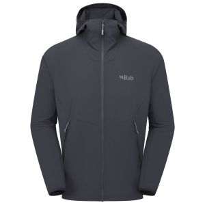 Prezzi Rab borealis hoody giacca softshell uomo (l, grigio)