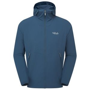 Prezzi Rab borealis hoody giacca softshell uomo (s, blu)