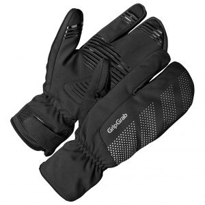 Prezzi Gripgrab ride windproof deep winter lobster gloves guanti (xs - 7, nero)