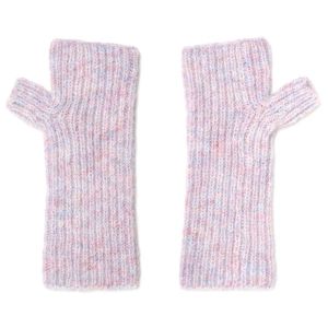 Prezzi Selfhood fluffy half-mittens guanti (one size, lilla)