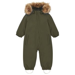 Prezzi Color kids baby\'s coverall with fake fur tuta outdoor bambini (98, olivia)