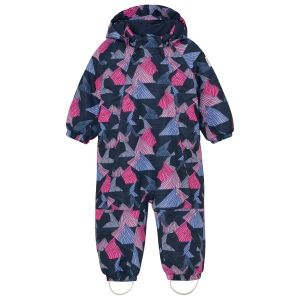 Prezzi Color kids kid\'s coverall with 2 zip aop tuta outdoor bambini (104, blu)