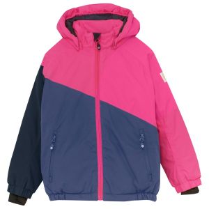 Prezzi Color kids kid\'s ski jacket colorblock giacca da sci (104, blu/fuchsia)