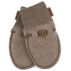 Prezzi Mikk-line kid\'s wool mittens guanti bambini (62/68, marrone)