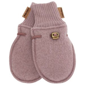 Prezzi Mikk-line kid\'s wool mittens guanti bambini (74/80, fuchsia/marrone)