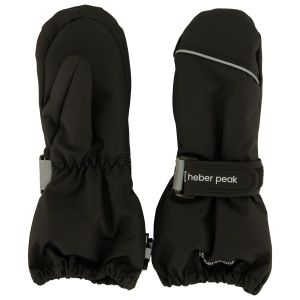 Prezzi Heber peak kids pinushe. mittens guanti bambini (2-4 years, nero)