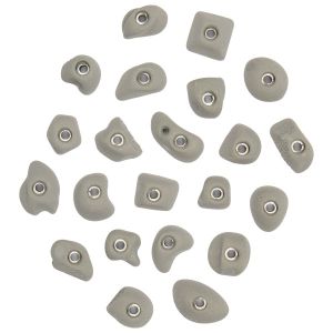 Prezzi Kmz holds set 3 set 22 appigli da arrampicata s grigio