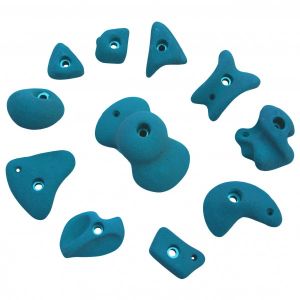 Prezzi Kmz holds set 4 set 11 appigli da arrampicata s-xl turchese/blu