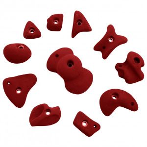 Prezzi Kmz holds set 4 set 11 appigli da arrampicata s-xl rosso