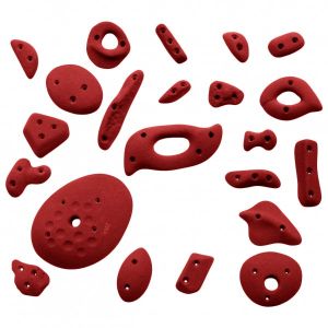 Prezzi Kmz holds spax 1 set 22 prese appigli da arrampicata rosso/bianco