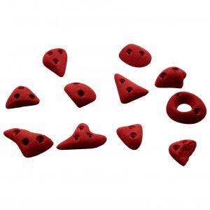 Prezzi Kmz holds spax 2 set 11 prese rosso