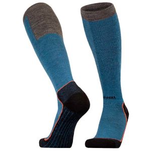 Prezzi Uphillsport ouna alpine ski 4-layer compression m5 with merino calze da sci (43-46, blu)