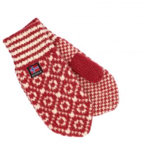 Prezzi Devold svalbard mitten guanti (l, rosso/fuchsia)