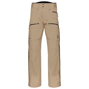 Prezzi Norrona lofoten gore-tex pro pants pantaloni da sci (l, beige)