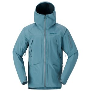 Prezzi Norrona more gore-tex jacket giacca da sci uomo (s, turchese)