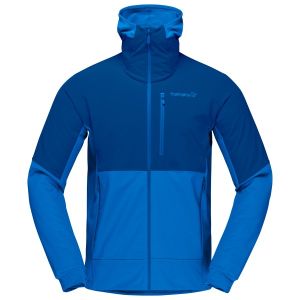 Prezzi Norrona lofoten hiloflex200 hood giacca softshell uomo (s, blu)