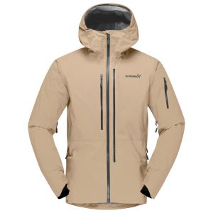 Prezzi Norrona lofoten gore-tex pro jacket giacca da sci (l, beige)