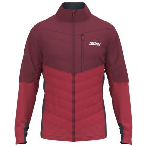 Prezzi Swix nordic hybrid insulated jacket giacca sci di fondo uomo (l, rosso)