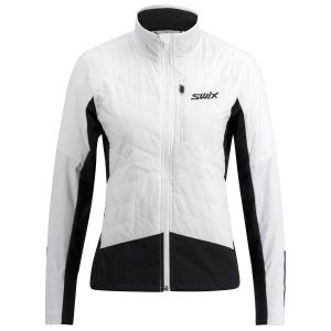 Prezzi Swix women\'s nordic hybrid insulated jacket giacca sci di fondo donna (l, bianco)