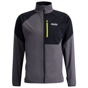 Prezzi Swix focus wind jacket giacca sci di fondo uomo (l, grigio)