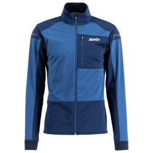 Prezzi Swix nordic jacket giacca sci di fondo uomo (l, blu)