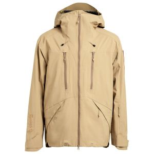 Prezzi The mountain studio gore-tex pro 3l shell jacket giacca antipioggia uomo (s, beige)