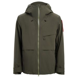 Prezzi The mountain studio carv insulated stretch jacket giacca da sci uomo (s, marrone/olivia)