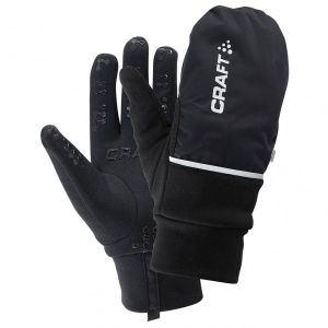 Prezzi Craft hybrid weather gloves guanti (7 - xs, nero)